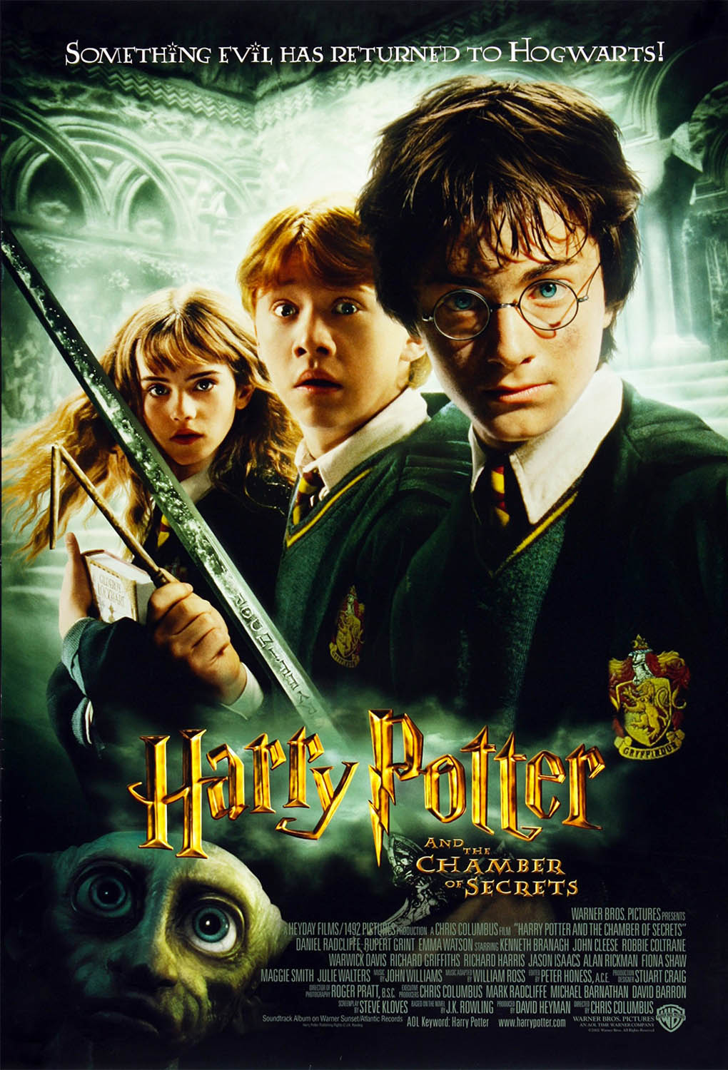 HARRY POTTER AND THE CHAMBER OF SECRETS